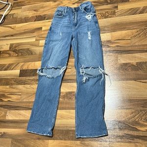 Highrise Hollister Wideleg Jeans